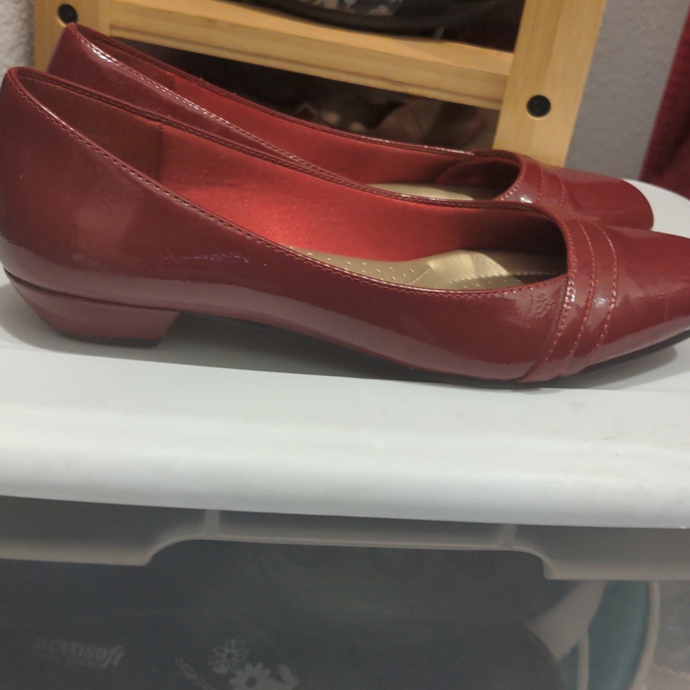 Red patent dress shoes - Picture 3 of 4